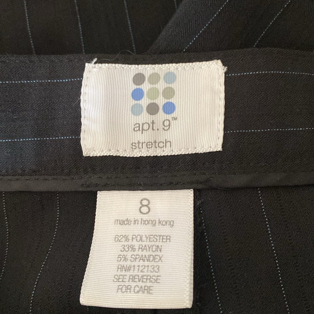 Apt. 9 Women’s black pants - Picture 4 of 6